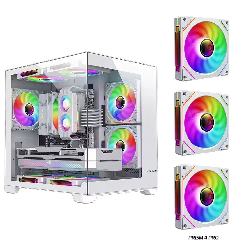 💎 Power Train Case PC - Vetro Colorato, Vista 270°, Supporto Water Cooler 240mm
Design unico e panoramico! Perfetto per gaming e setup stilosi. 🌊🖥️