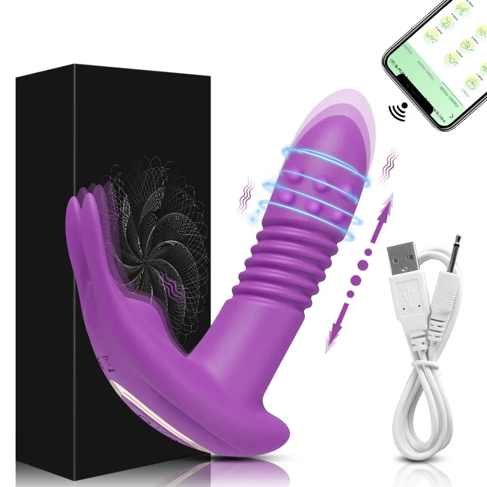 🌸 Stimolatore Elettrico con App - Massaggio Rotante e Controllo Remoto per Benessere Intimo
Design ergonomico e discreto, perfetto per il relax e l'esplorazione personale. Connessione Bluetooth per un'esperienza personaliz
