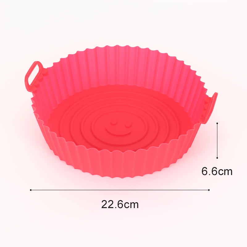 Accessorio Air Fryer in Silicone - Per Pizza, Pollo e Dolci, Antiaderente