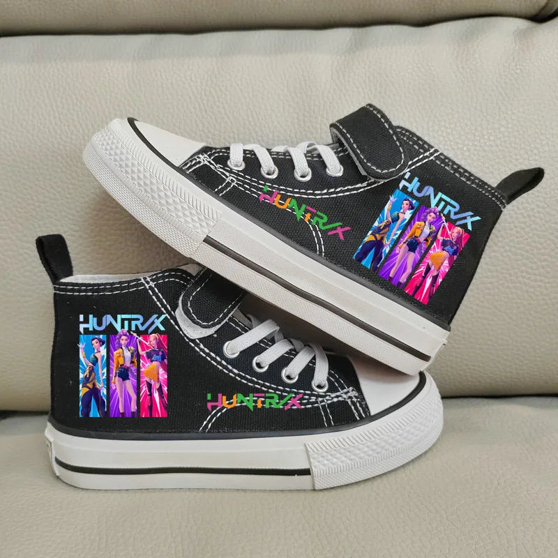 🌟Scarpe Demon Hunters Alte - Stile e Comfort per Piccole Eroi!👟