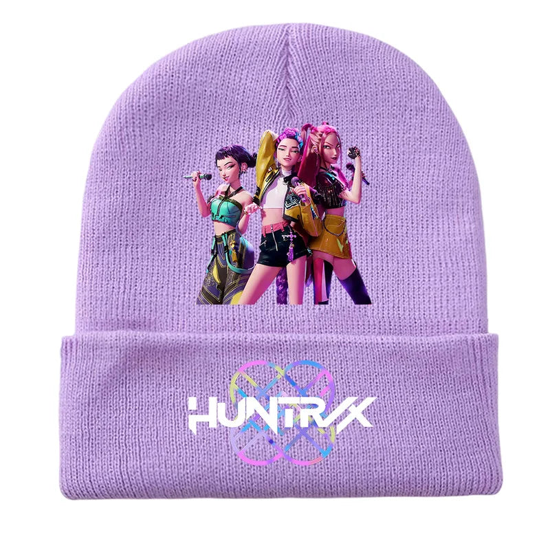 K-POP Demon Ragazze Cappello Lavorato a Maglia - Stile Anime