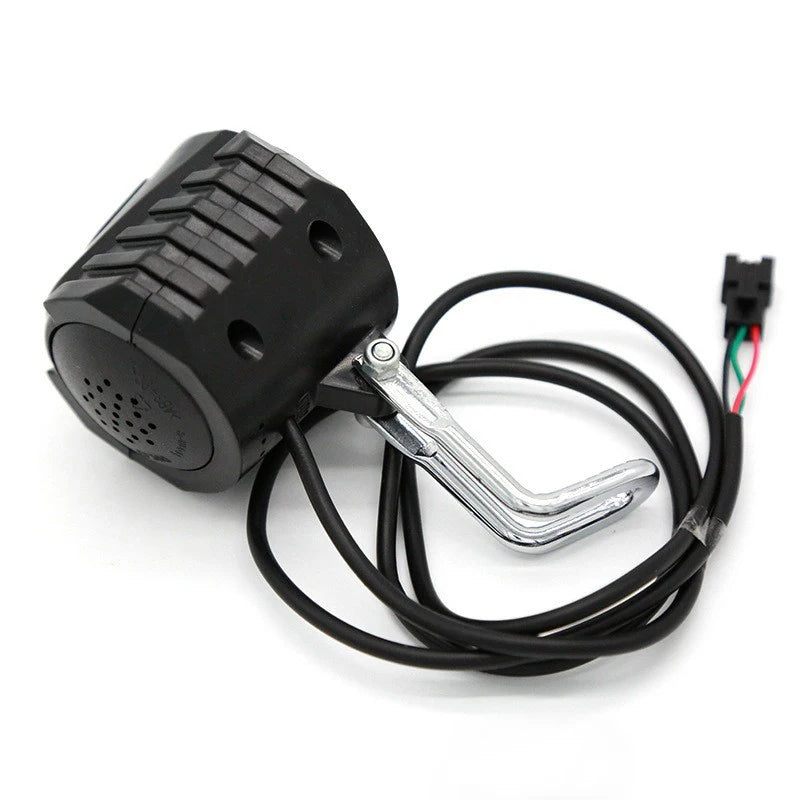 🚴♂️ Kit Luce + Clacson per E-Bike | 12V-72V | Impermeabile IPX4 | Facile Installazione