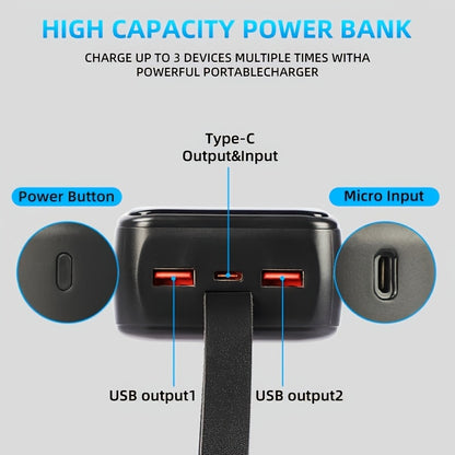Power Bank 50.000mAh 🔋  Ricarica 22.5W Ultra Veloce ✅&nbsp;Compatibile con iPhone 16/15- E tutti gli smartphone
