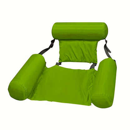 Sedia Gonfiabile Blu PVC - Ultra Resistenti per Piscina/Spiaggia, Pieghevole & Portatile