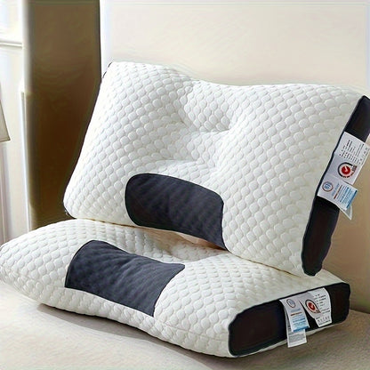 Cuscino Cervicale Ergonomico - Supporto Regolabile Dorso/Lato - Poliestere Ipoallergenico Lavabile