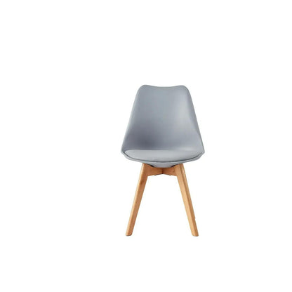 Set 4 Sedie Mod. Eva - Design Ergonomico, 7 Colorazioni, Per Interni/Esterni