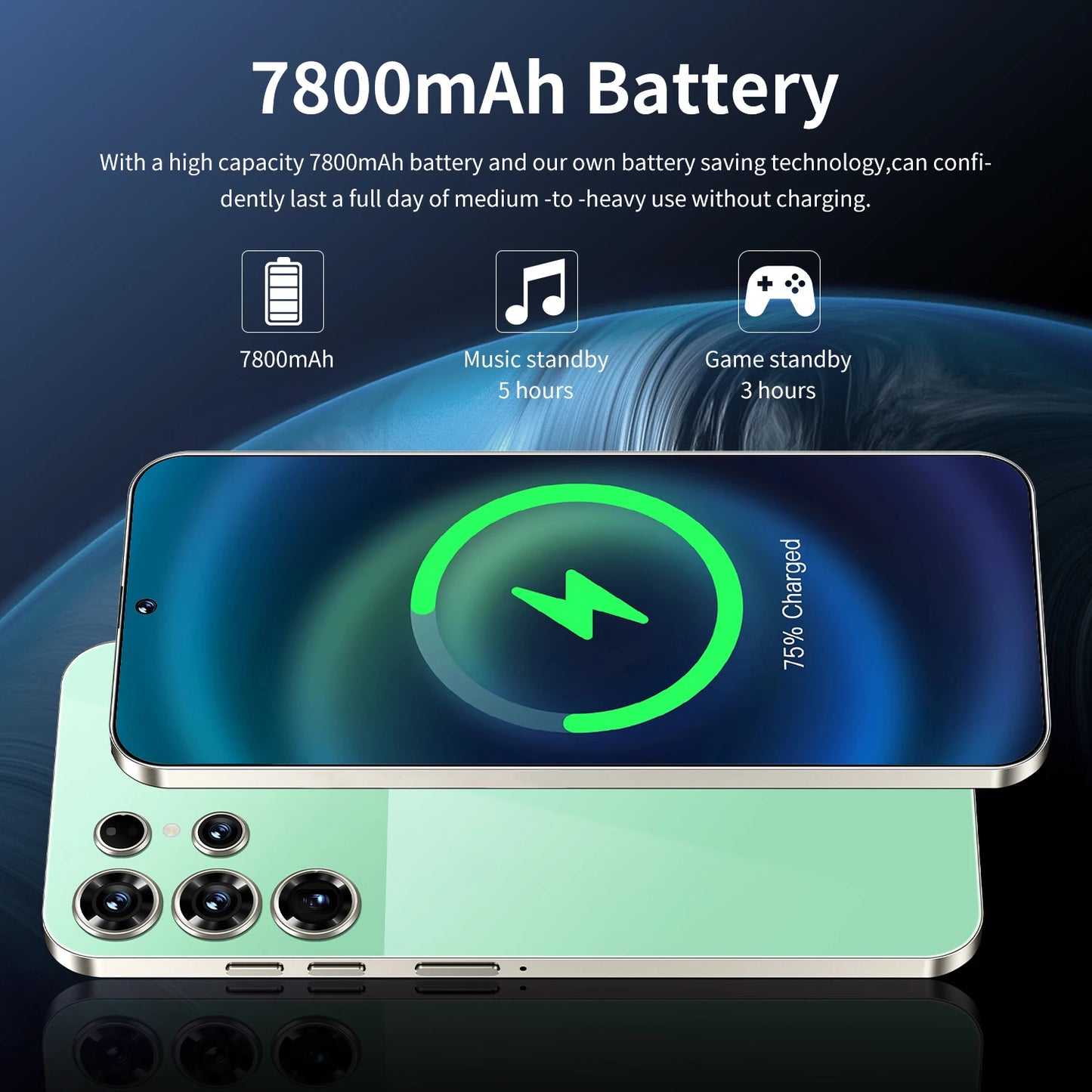 Smartphone 26 Ultra Globale 16GB+1TB | Snapdragon 8 Gen 3 | 7800mAh, 108MP, 4G/5G, Android 14