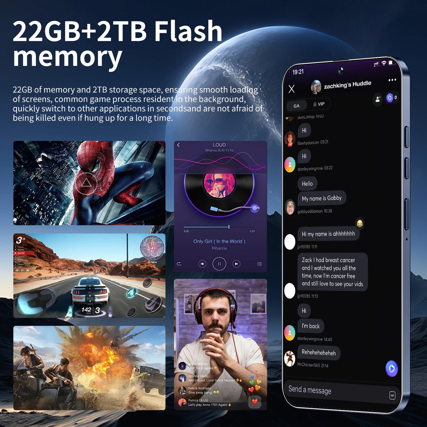Smartphone 26 Ultra Globale 16GB+1TB | Snapdragon 8 Gen 3 | 7800mAh, 108MP, 4G/5G, Android 14