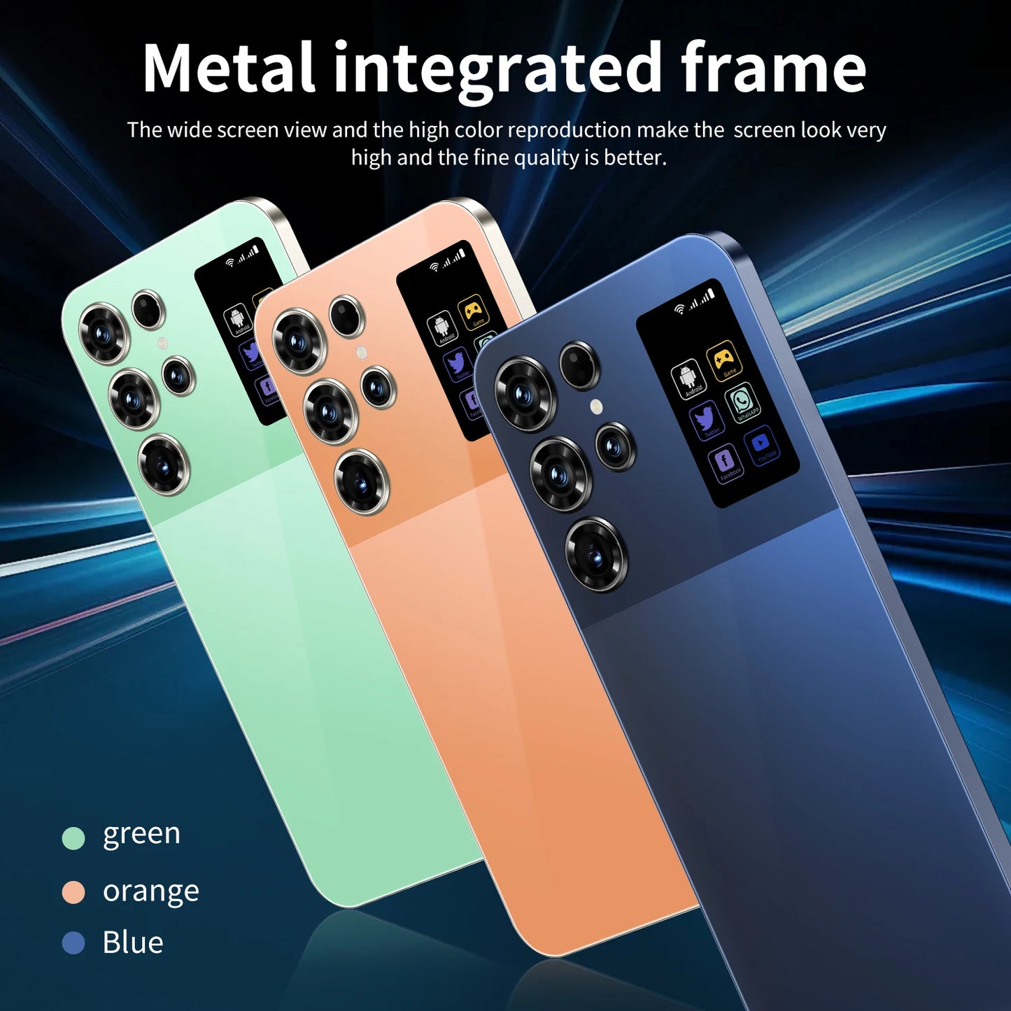 Smartphone 26 Ultra Globale 16GB+1TB | Snapdragon 8 Gen 3 | 7800mAh, 108MP, 4G/5G, Android 14