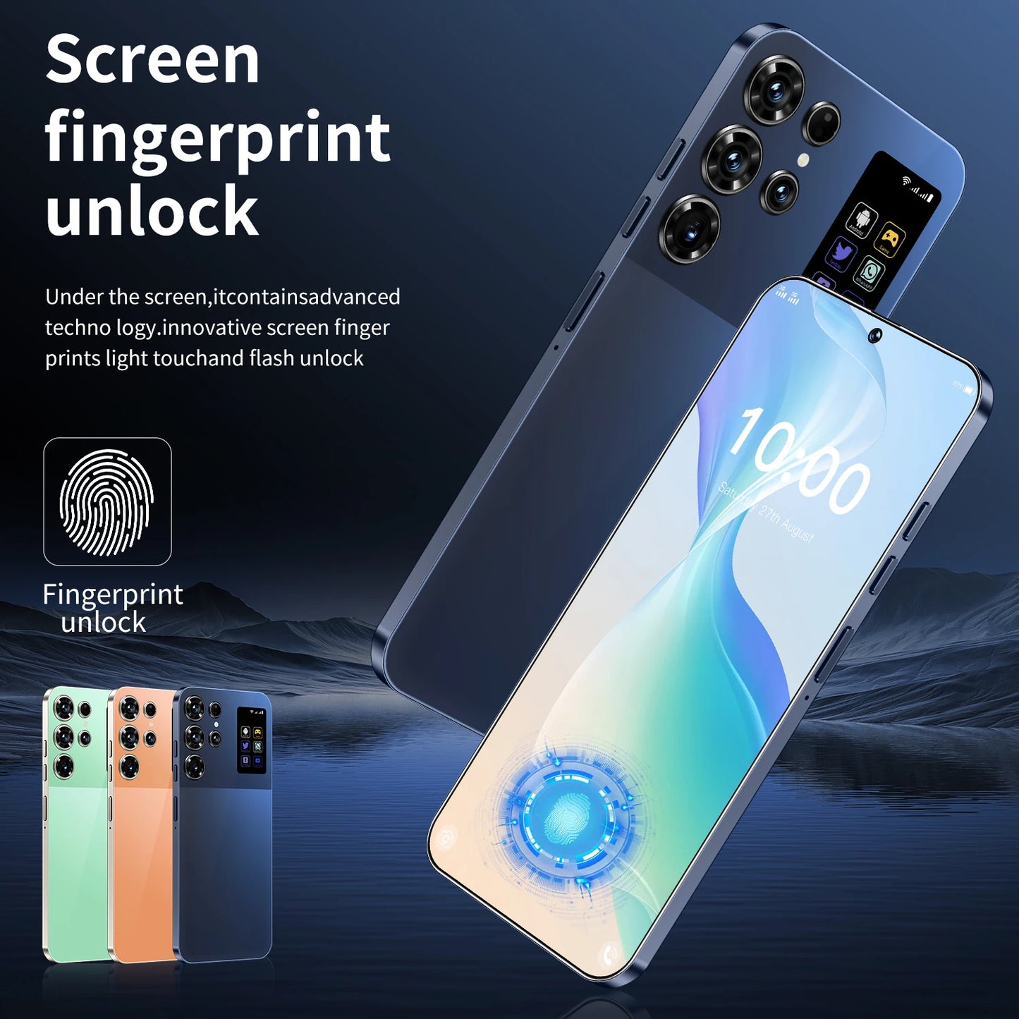 Smartphone 26 Ultra Globale 16GB+1TB | Snapdragon 8 Gen 3 | 7800mAh, 108MP, 4G/5G, Android 14