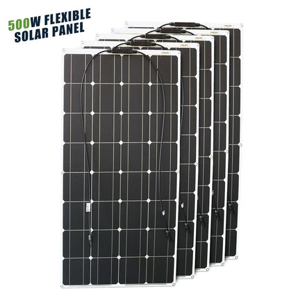 Pannello Solare Flessibile 100-600 WATT Pieghevole Impermeabile