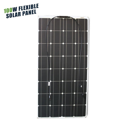 Pannello Solare Flessibile 100-600 WATT Pieghevole Impermeabile