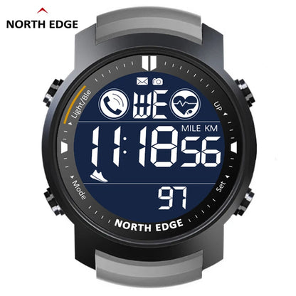 ⌚ NORTH EDGE Orologio Digitale Uomo - Impermeabile 50M, Cardio & Sport