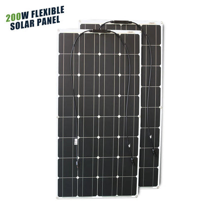 Pannello Solare Flessibile 100-600 WATT Pieghevole Impermeabile