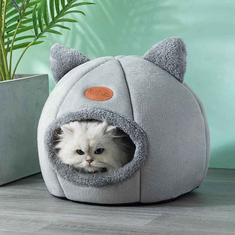 🐾【NUOVO】Cuccia Grotta per Gatti - Nido Morbido Invernale per Cani Piccoli!