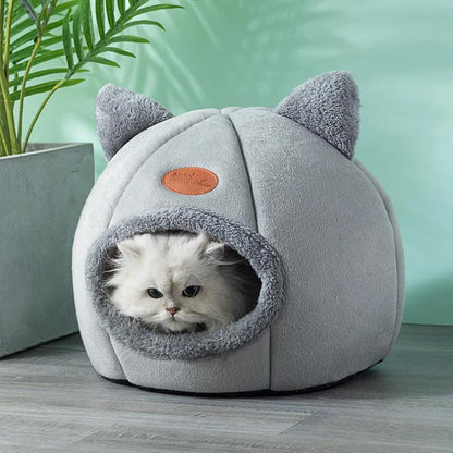 🐾【NUOVO】Cuccia Grotta per Gatti - Nido Morbido Invernale per Cani Piccoli!