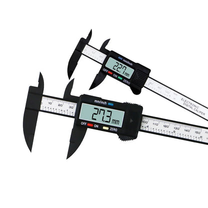 Calibro Digitale 150mm (6") – Precisione al Millesimo, Facile e Veloce