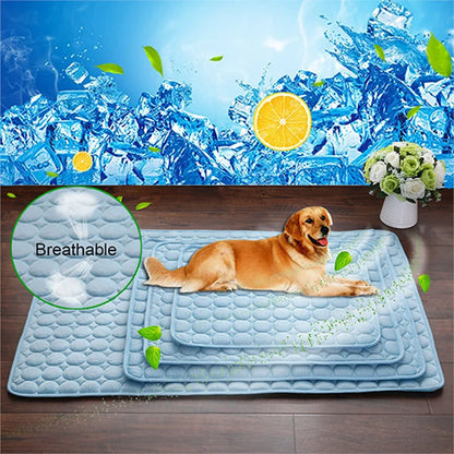 Coperta Rinfrescante Cani Estivo - Traspirante, Lavabile, per Divano/Letto