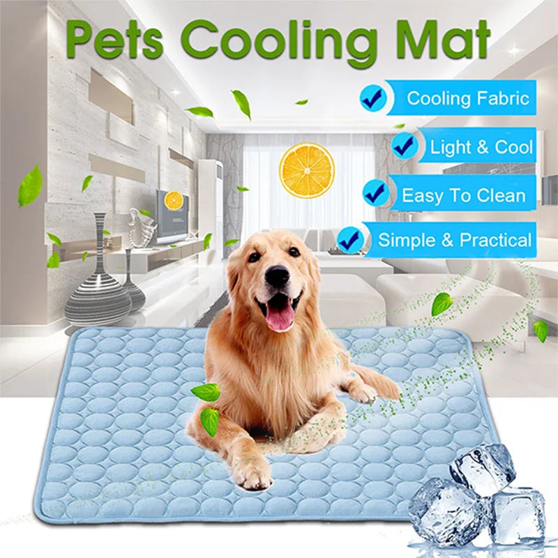 Coperta Rinfrescante Cani Estivo - Traspirante, Lavabile, per Divano/Letto