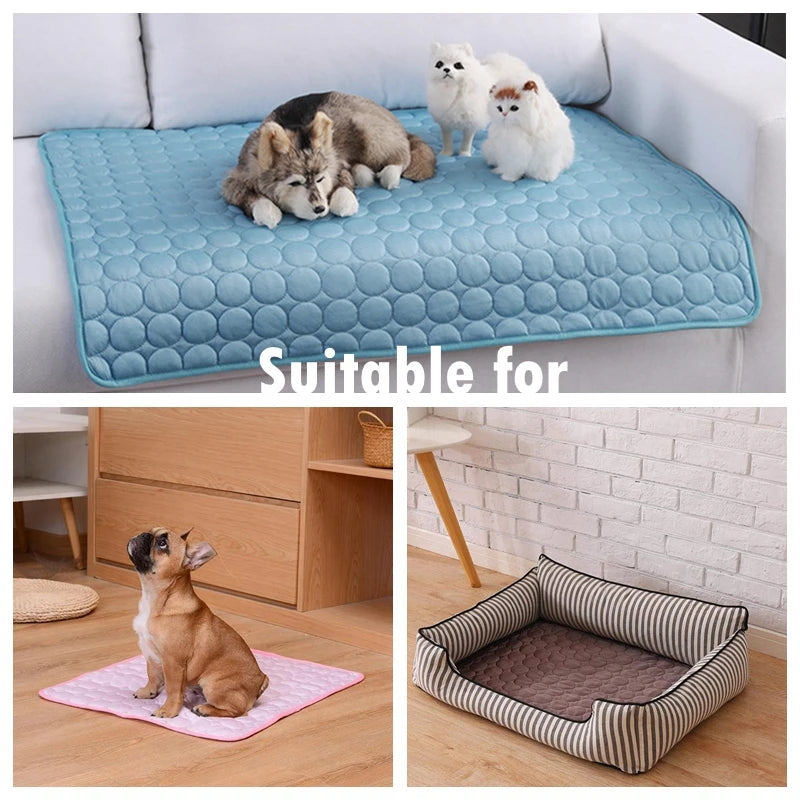 Coperta Rinfrescante Cani Estivo - Traspirante, Lavabile, per Divano/Letto
