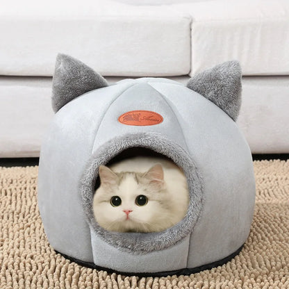 🐾【NUOVO】Cuccia Grotta per Gatti - Nido Morbido Invernale per Cani Piccoli!