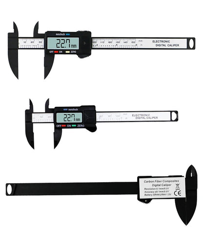 Calibro Digitale 150mm (6") – Precisione al Millesimo, Facile e Veloce