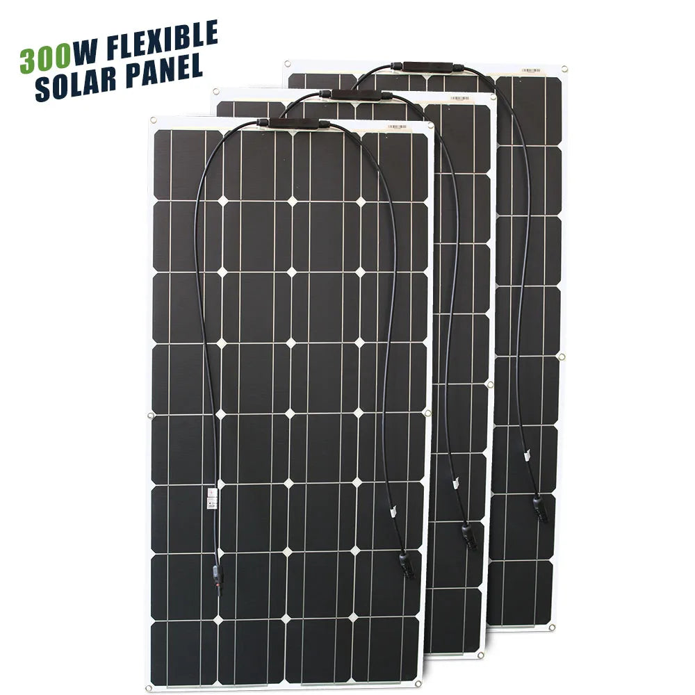 Pannello Solare Flessibile 100-600 WATT Pieghevole Impermeabile