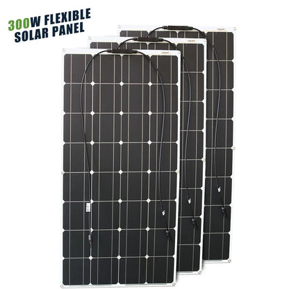 Pannello Solare Flessibile 100-600 WATT Pieghevole Impermeabile