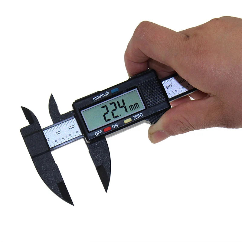 Calibro Digitale 150mm (6") – Precisione al Millesimo, Facile e Veloce