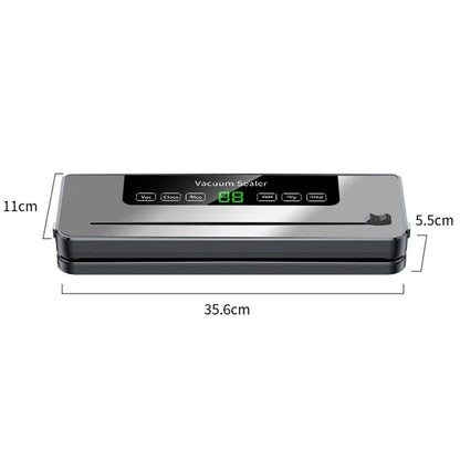 🚀 Sigillatrice Sottovuoto 220V - 5 Modalità | Automatica, per Alimenti Secchi/Bagnati + 10 Sacchetti