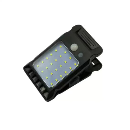 Luce Solare di Sicurezza con Sensore di Movimento | Clip Super Luminosa, IP65 Impermeabile | Lampada da Esterno per Giardino, Campeggio, Recinzione