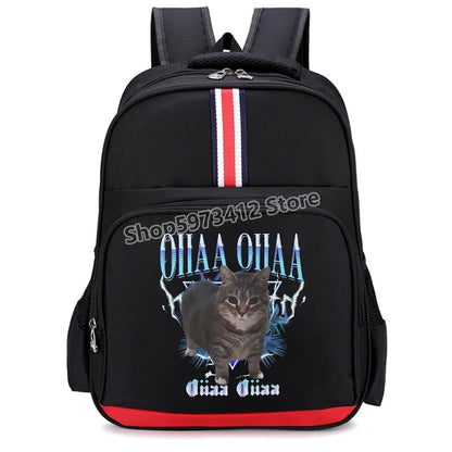 🎒 Zaino Scolastico "Italian Brainrot" - Stampa Cartoon Unica! ✨ Capienza XXL + Design Esclusivo - Per Studenti Fashion!