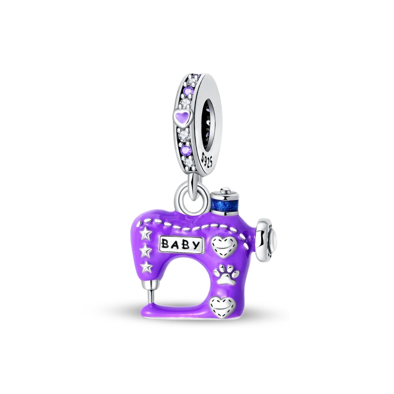 Perline e Ciondoli in Argento 925 Sterling con Zirconi - Per Bracciali Fai da Te e Gioielli