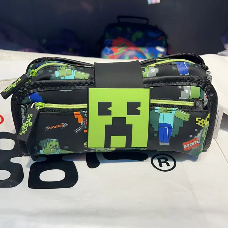 Zaino Minecraft Creeper Smiggle + Accessori  Scuola
