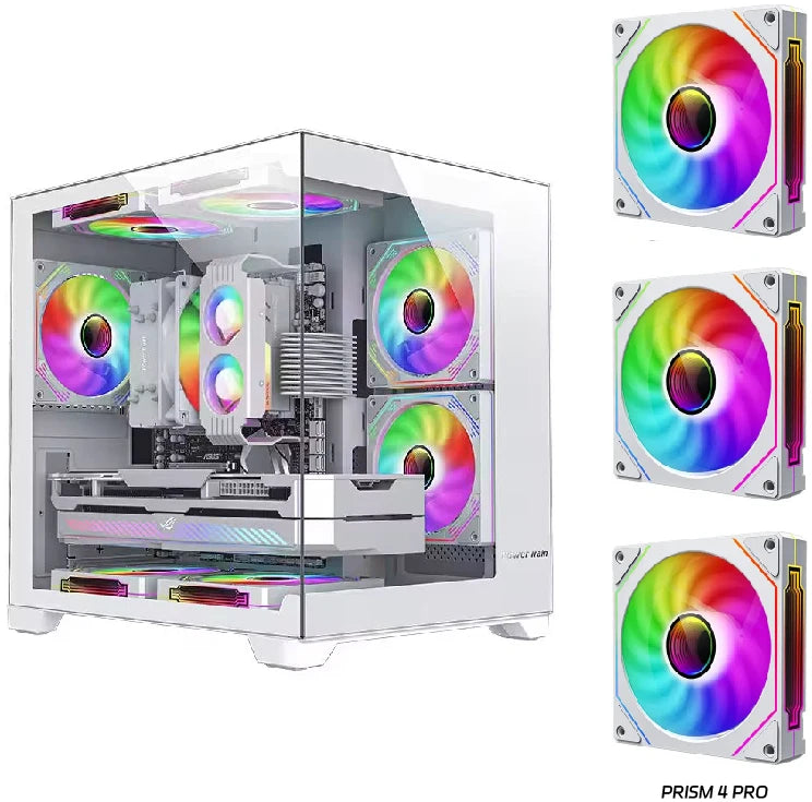 💎 Power Train Case PC - Vetro Colorato, Vista  270°, Supporto Water Cooler 240mm
Design unico e panoramico! Perfetto per gaming e setup stilosi. 🌊🖥️