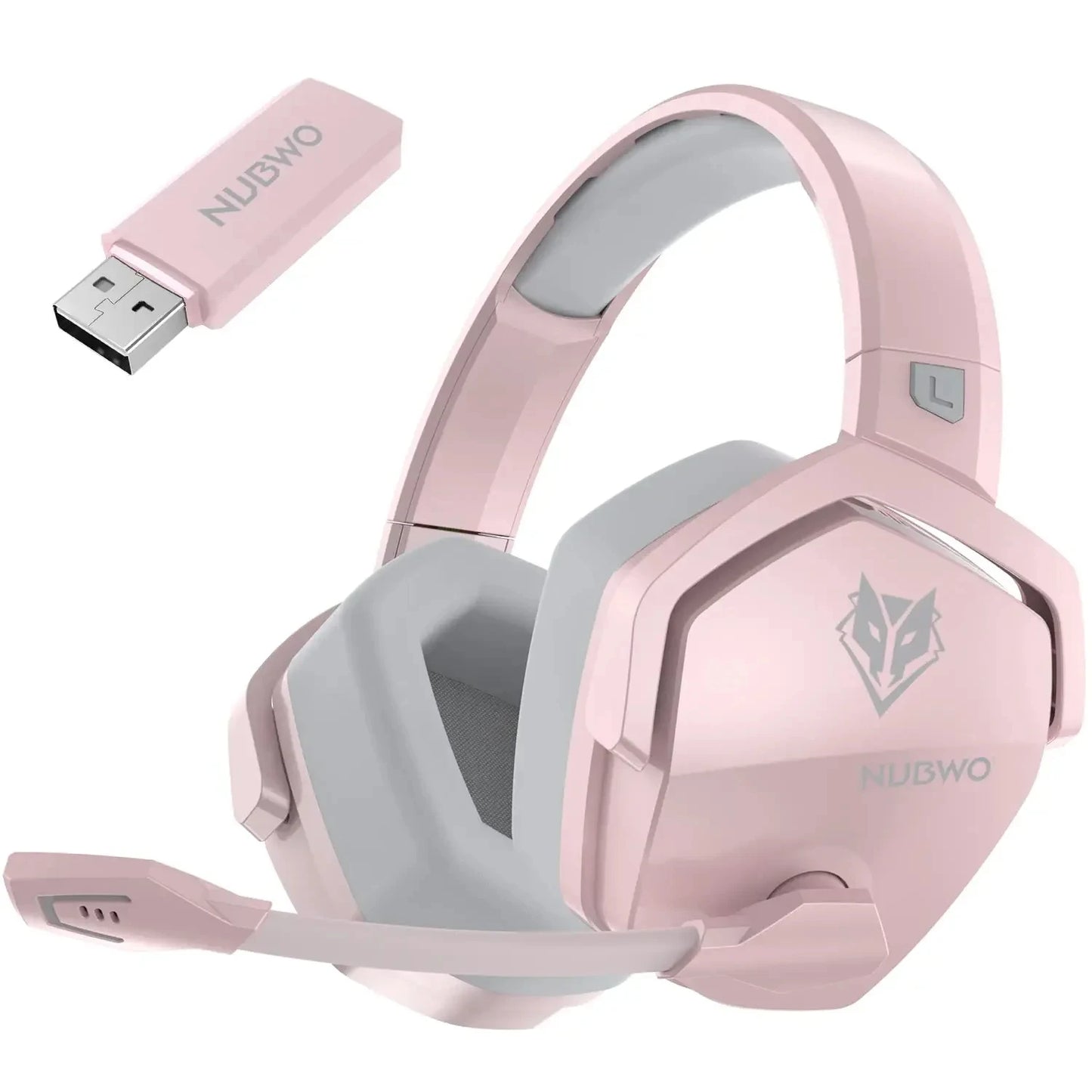 Cuffie Auricolari Gaming Wireless  - Doppia Connessione 2.4G/Bluetooth, 100h Autonomia, Microfono ENC, per PC PS4 PS5