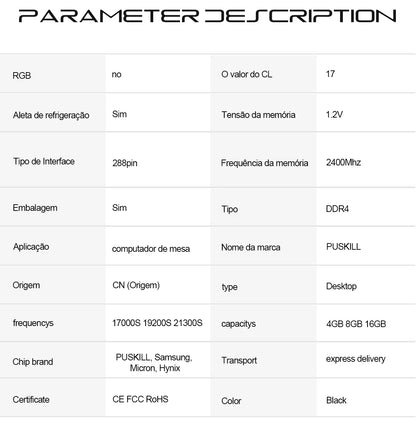 🚀 RAM DDR4 16GB/8GB 3200MHz! ⚡️ Per PC super veloci, gaming e lavoro!