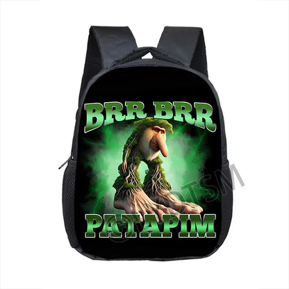 🎒 Zaino Brainrot Italiano - Tralalero Tralalà! Per Bambini 2-4 Anni