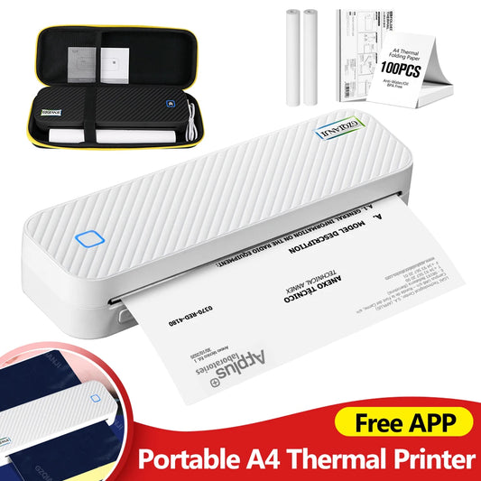 🖨️ Stampante Termica A4 Portatile - Bluetooth, Carta a Rullo, per Foto/PDF/Ufficio/Casa
Stampa ovunque senza inchiostro! Ideale per viaggi, scuola e smart working. ✈️📄