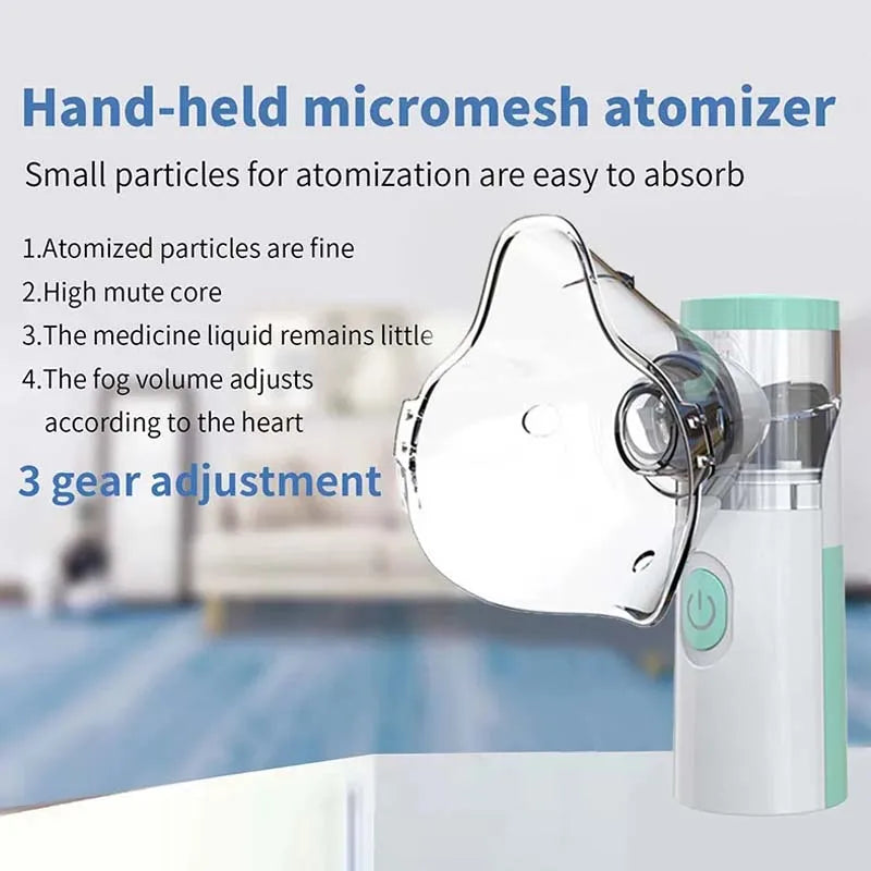 🌬️ Nebulizzatore Medicale Silenzioso - Per Asma, Allergie, Tosse, Bronchite e Vie Respiratorie!
Ultra compatto, portatile e adatto a tutta la famiglia. Trattamenti efficaci ovunque!