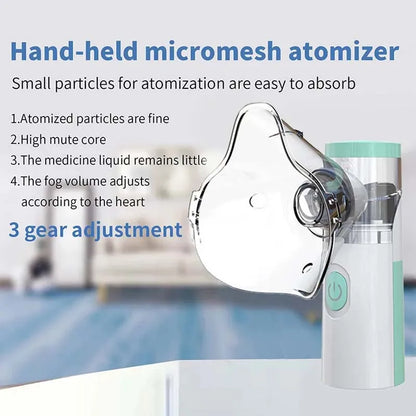 🌬️ Nebulizzatore Medicale Silenzioso - Per Asma, Allergie, Tosse, Bronchite e Vie Respiratorie!
Ultra compatto, portatile e adatto a tutta la famiglia. Trattamenti efficaci ovunque!