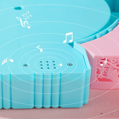 Pesca Giocattolo Elettrico con Luci/Musica - Regalo Perfetto Bambini Blu/Rosa