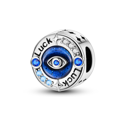 Bracciale Charm Argento 925 - Perle Blu, Gioielli Fai Da Te, Design Moderno e Minimalista Crea il tuo gioiello unico! Perle in argento sterling e charm eleganti.