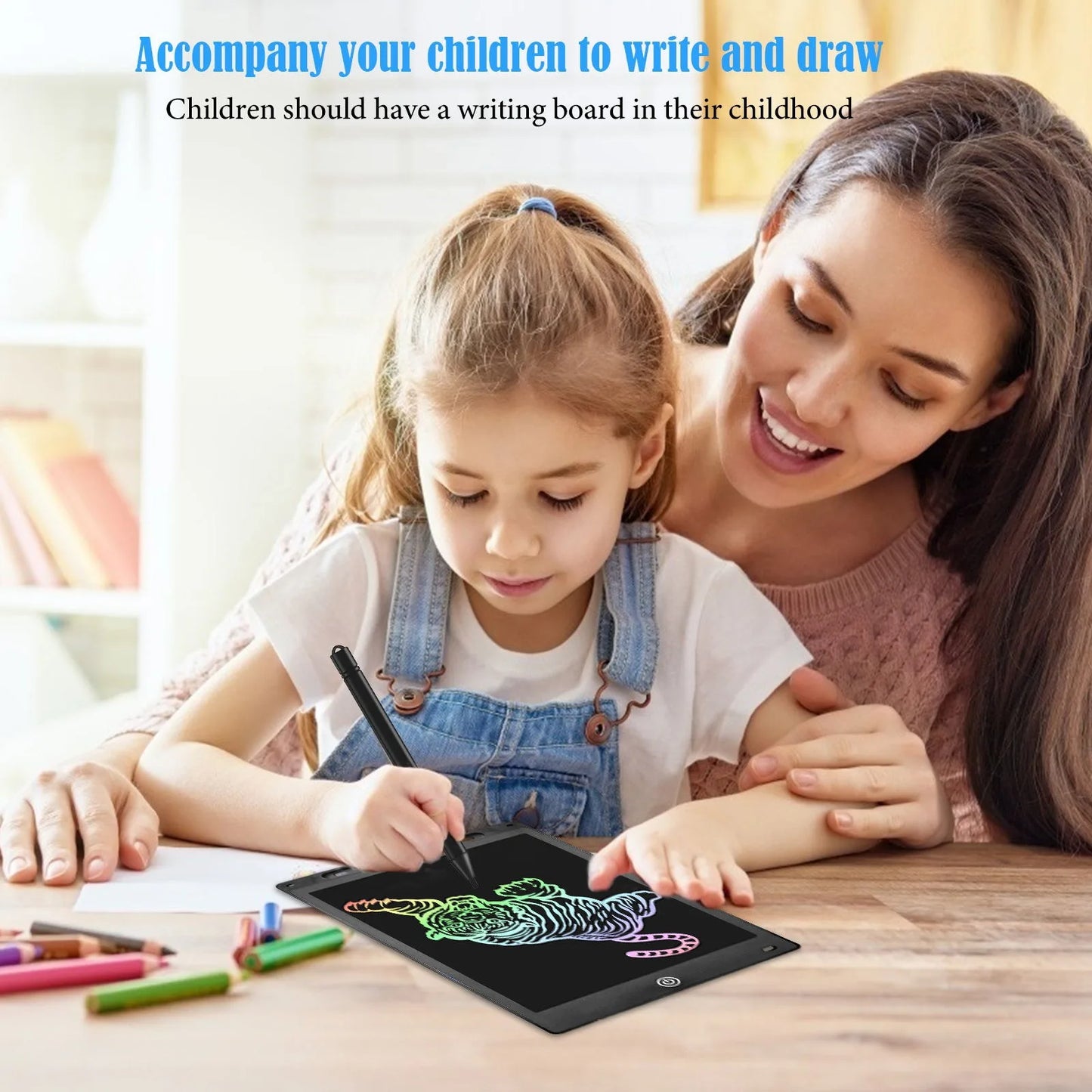 🎨 Tavoletta LCD Disegno 6.5" - Lavagna Magica Bambini | Regalo Creativo & Educativo