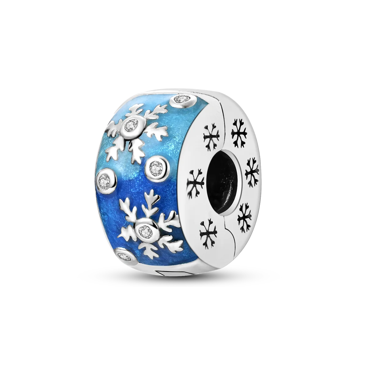 Bracciale Charm Argento 925 - Perle Blu, Gioielli Fai Da Te, Design Moderno e Minimalista Crea il tuo gioiello unico! Perle in argento sterling e charm eleganti.
