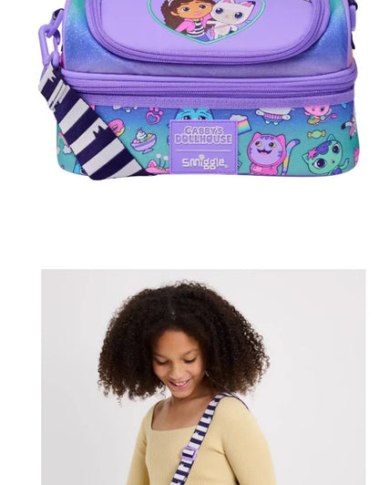 Set Zaino Scuola Astuccio Zaino Portapranzo e Borraccia