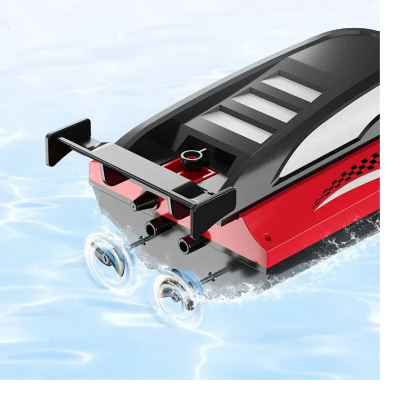 Barca RC 2.4Ghz Ad Alta Velocità - Giocattolo per Bambini Piscina/Lago