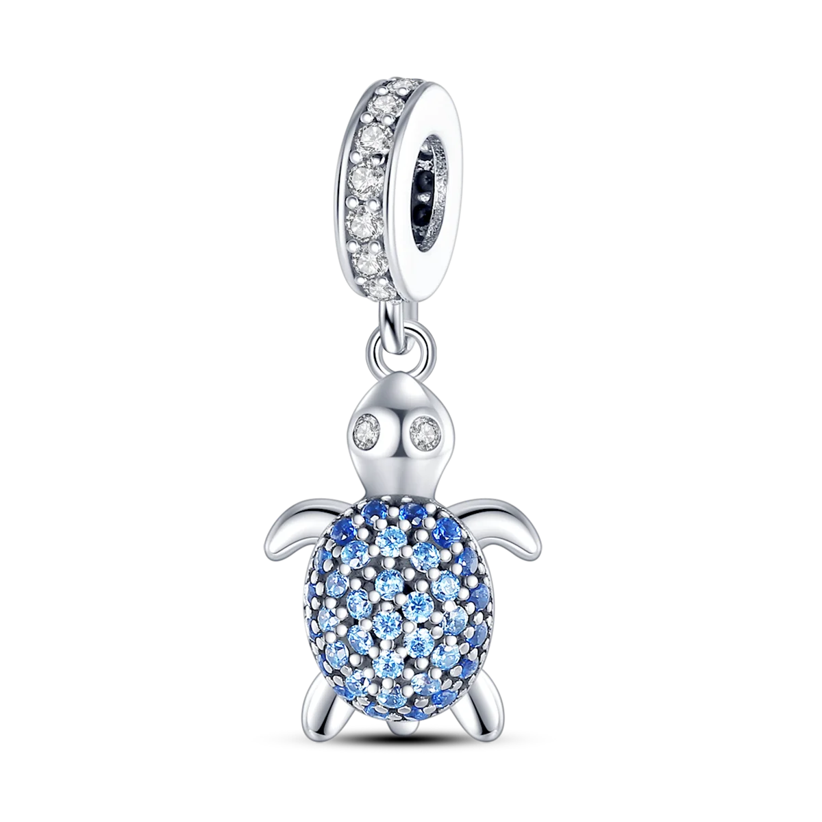 Bracciale Charm Argento 925 - Perle Blu, Gioielli Fai Da Te, Design Moderno e Minimalista Crea il tuo gioiello unico! Perle in argento sterling e charm eleganti.