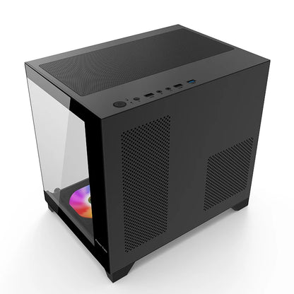 💎 Power Train Case PC - Vetro Colorato, Vista  270°, Supporto Water Cooler 240mm
Design unico e panoramico! Perfetto per gaming e setup stilosi. 🌊🖥️