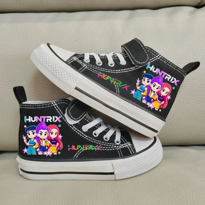 🌟Scarpe Demon Hunters Alte - Stile e Comfort per Piccole Eroi!👟